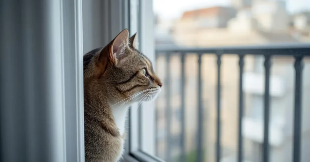 猫 脱走 外 世界 好奇心